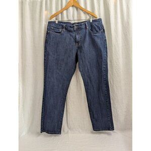 Lucky Brand Men's size 40 x 32 221 straight leg dark wash jeans